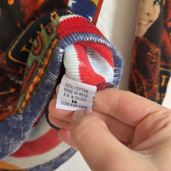 Texas Jackpot y2k graphic crop tee 3/4 sleeve - Picture 7 of 11